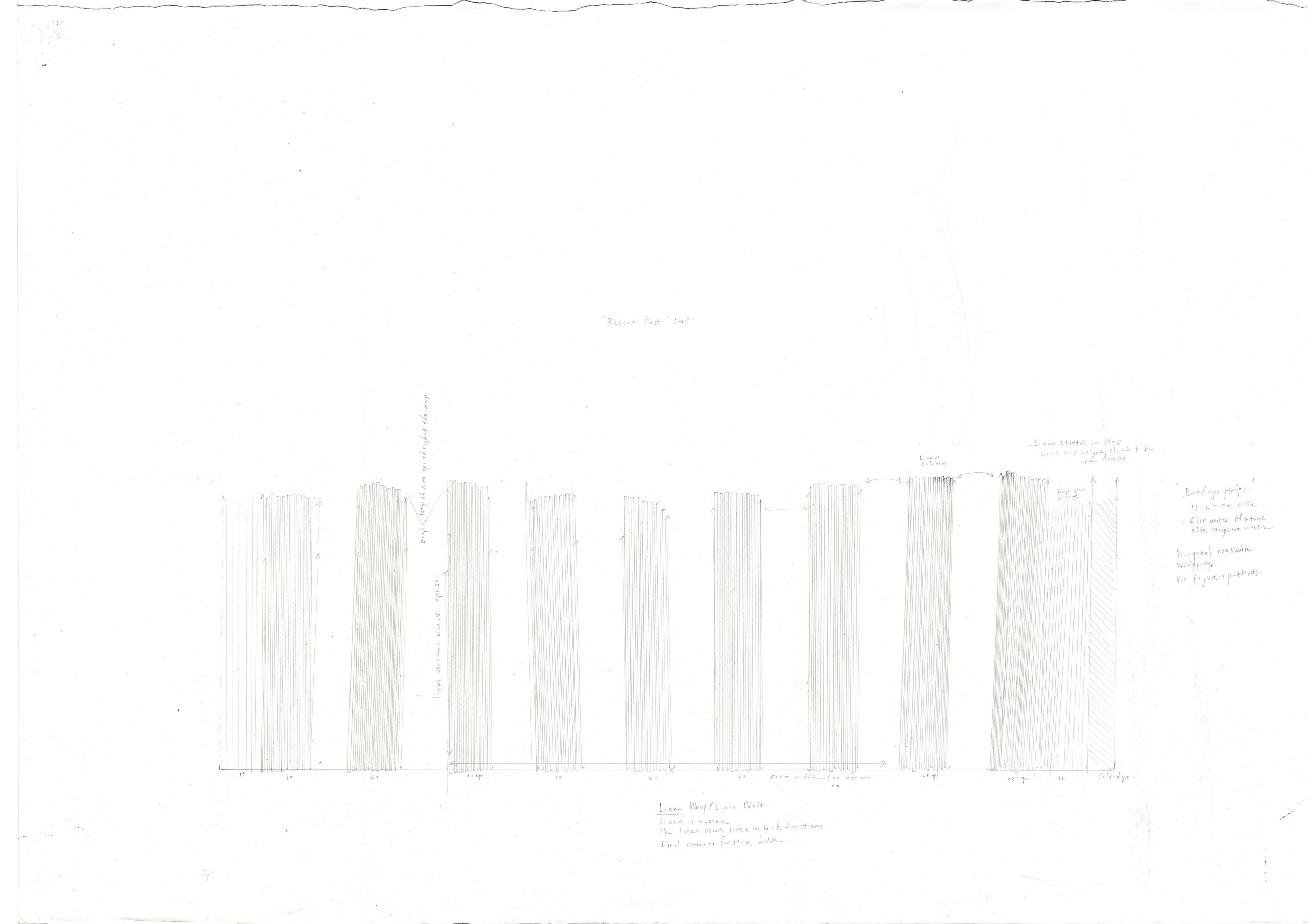 Linen warp 2025, Cairo